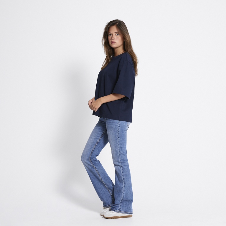 Boxy tee Dark Blue